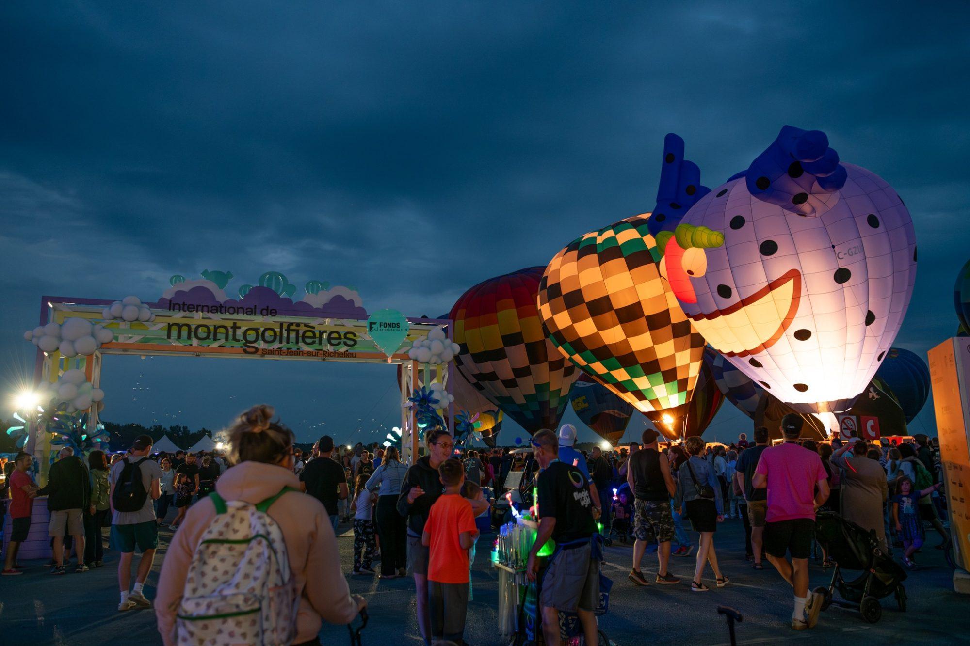 Tempestades cancelam última decolagem de tradicional festival no Canadá